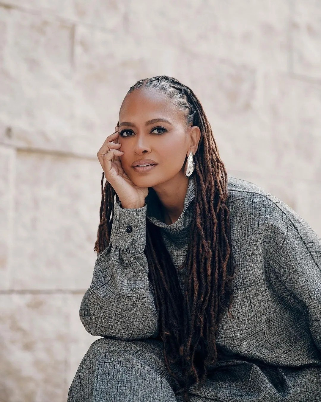 A photo of filmmaker Ava DuVernay